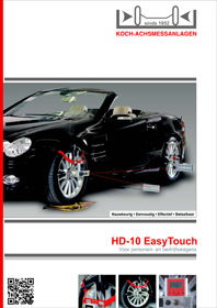 HD 10 EasyTouch folder NL